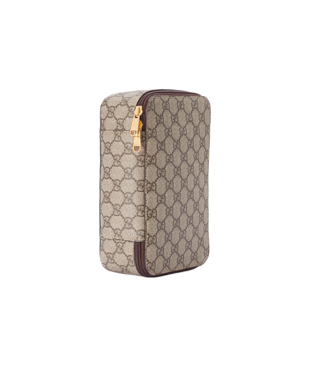 GUCCI Бежевая косметичка, фото 3