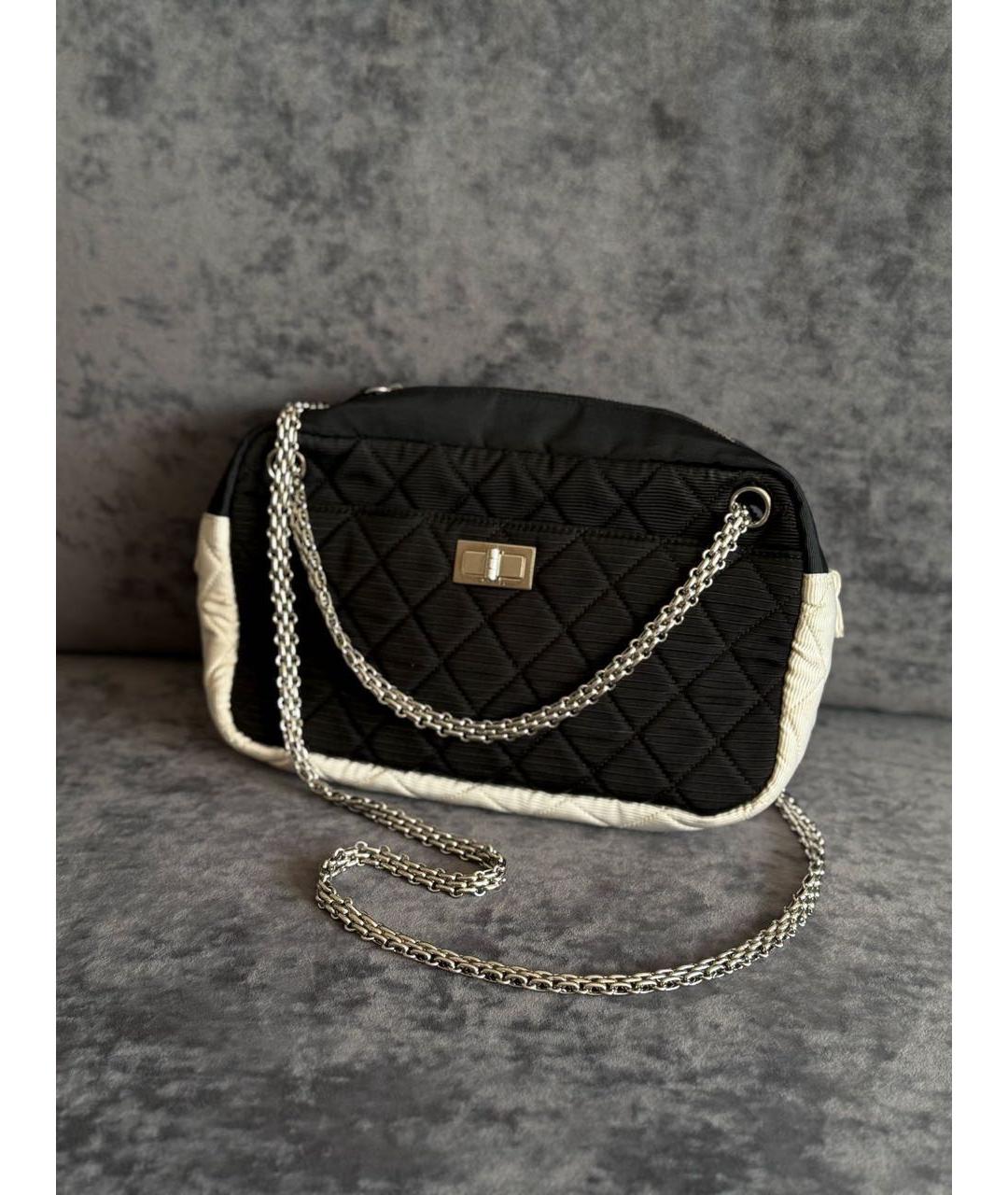 CHANEL Черная сумка через плечо, фото 9
