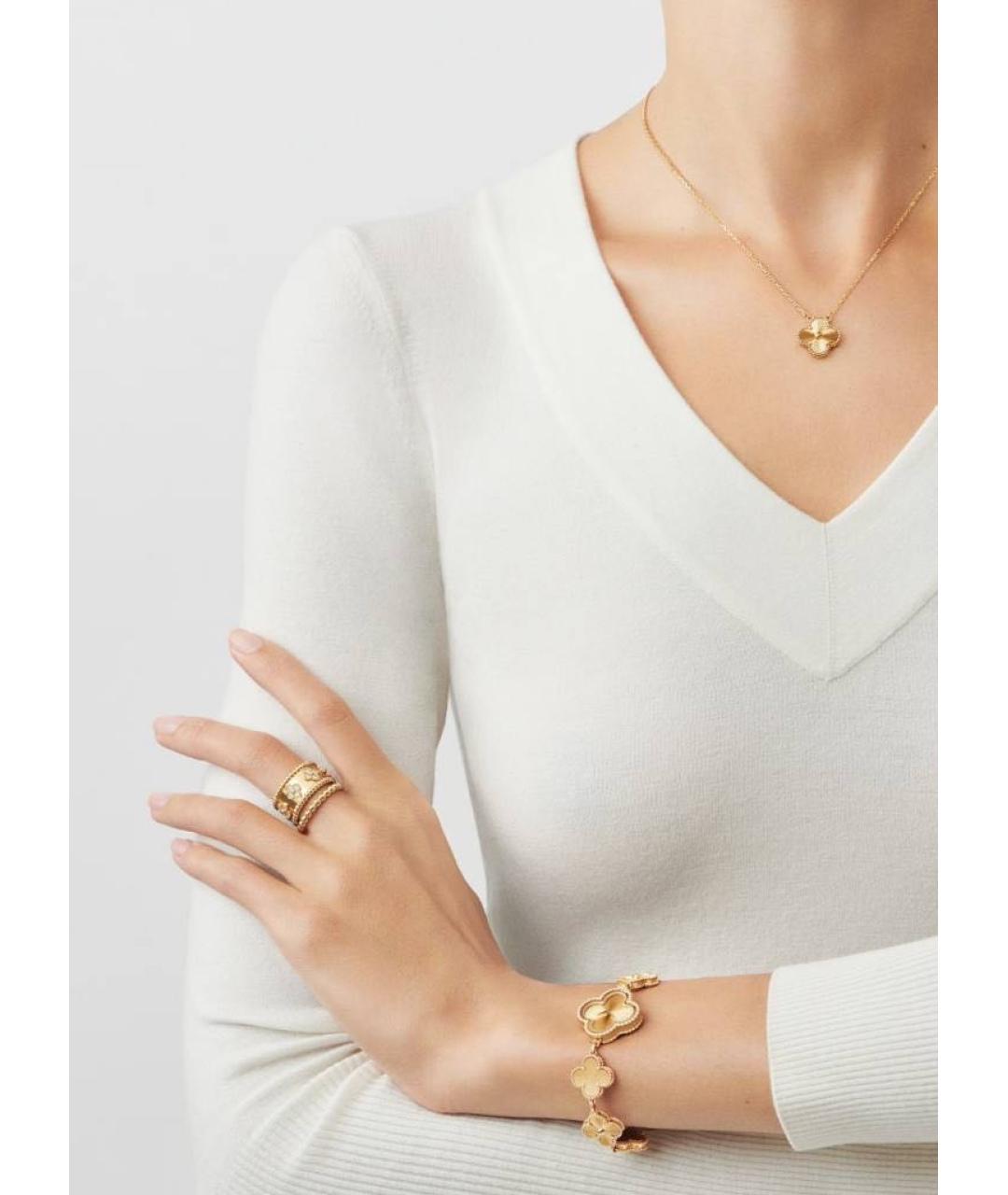 VAN CLEEF & ARPELS Золотая подвеска из желтого золота, фото 4