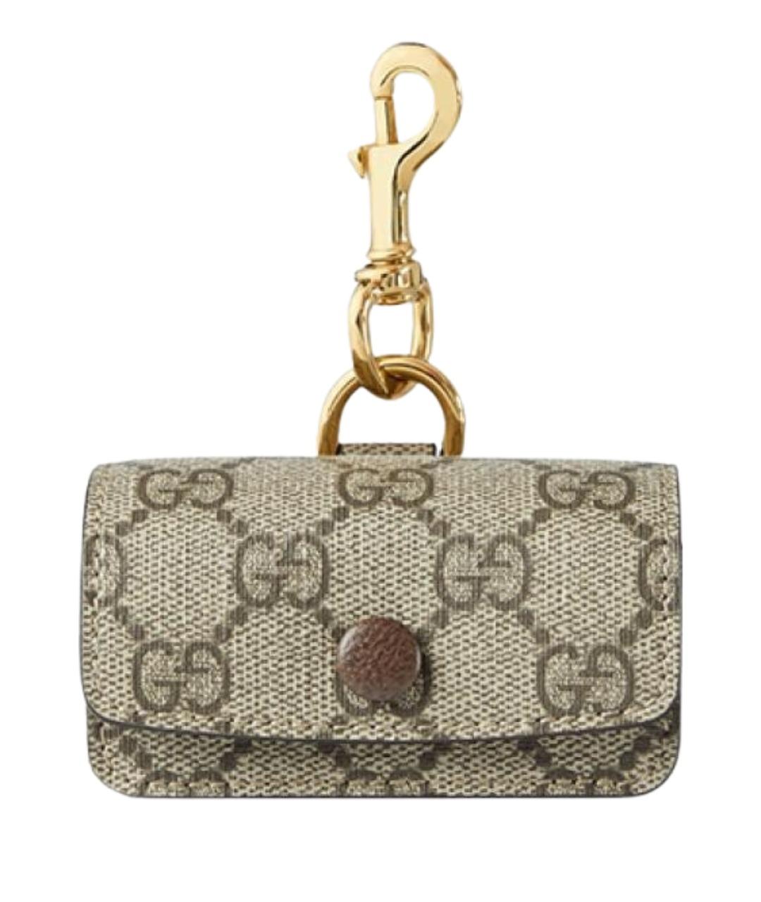 GUCCI Бежевая косметичка, фото 1