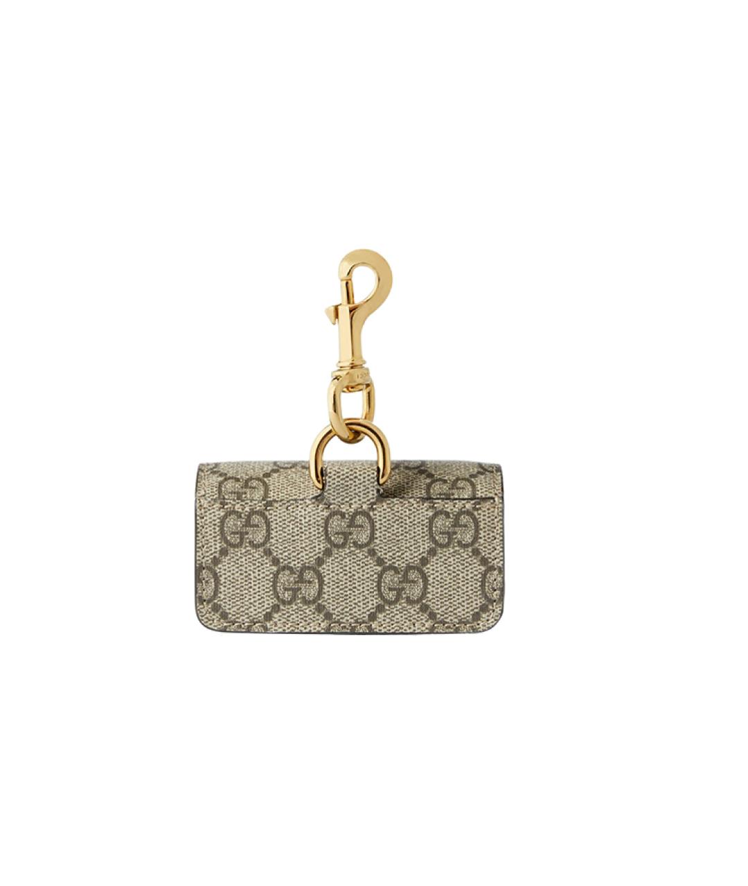 GUCCI Бежевая косметичка, фото 3