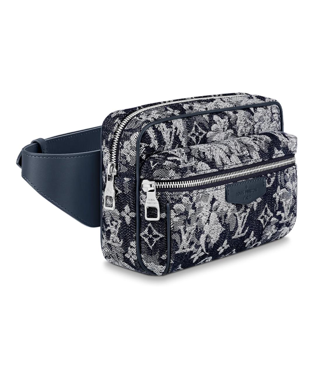 LOUIS VUITTON Темно-синяя поясная сумка, фото 2