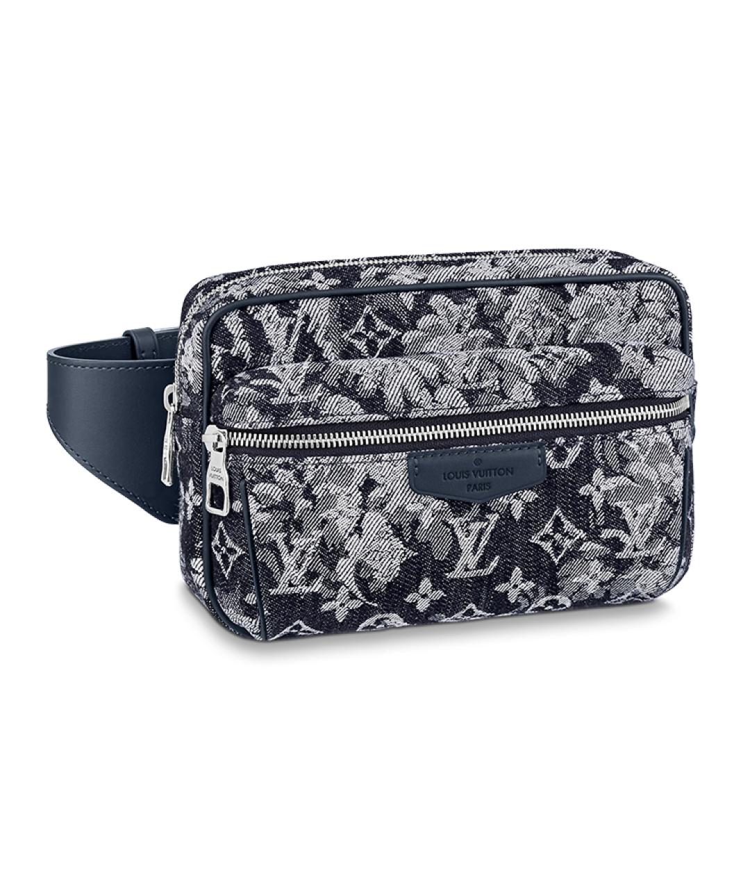 LOUIS VUITTON Темно-синяя поясная сумка, фото 1