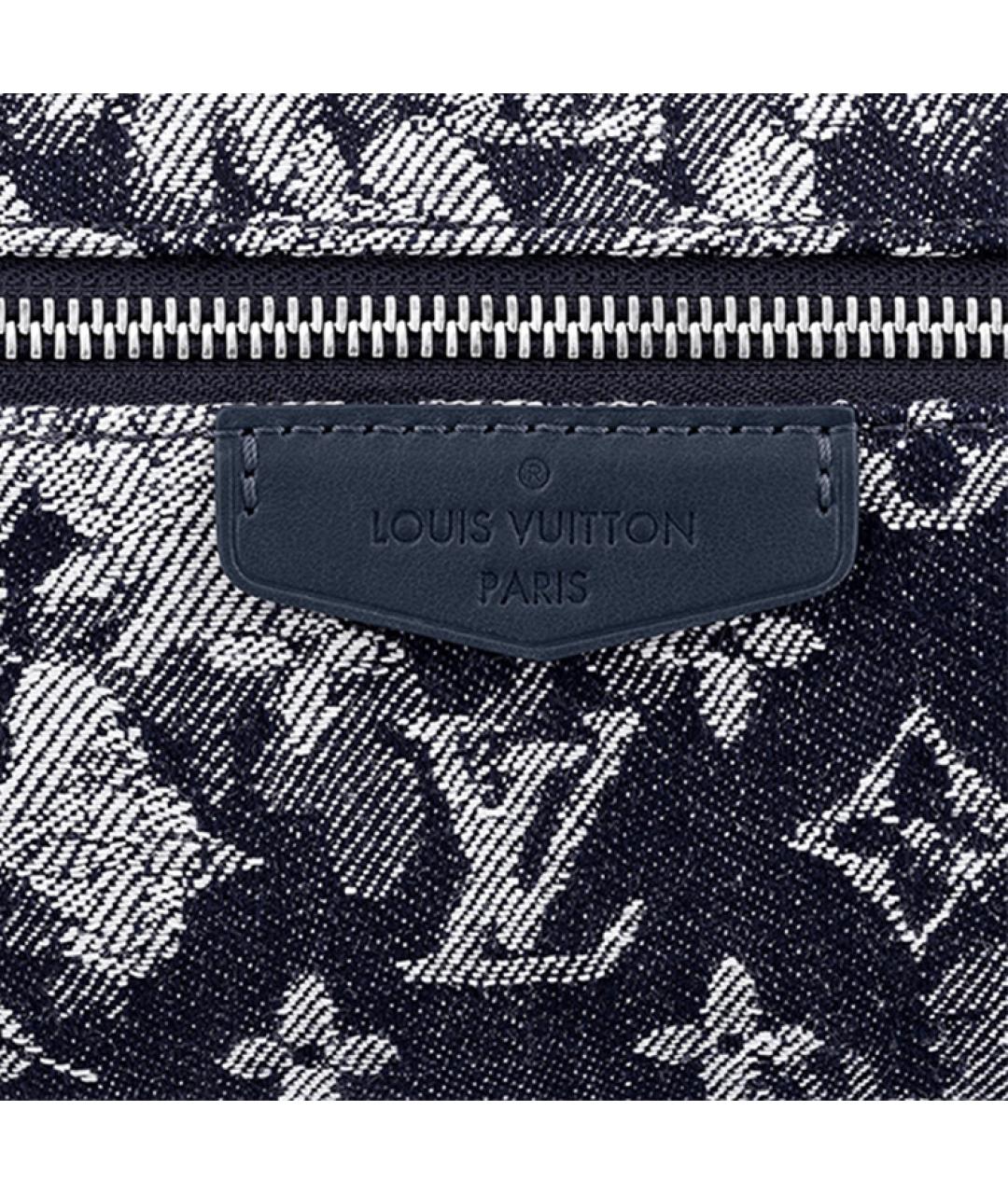 LOUIS VUITTON Темно-синяя поясная сумка, фото 5