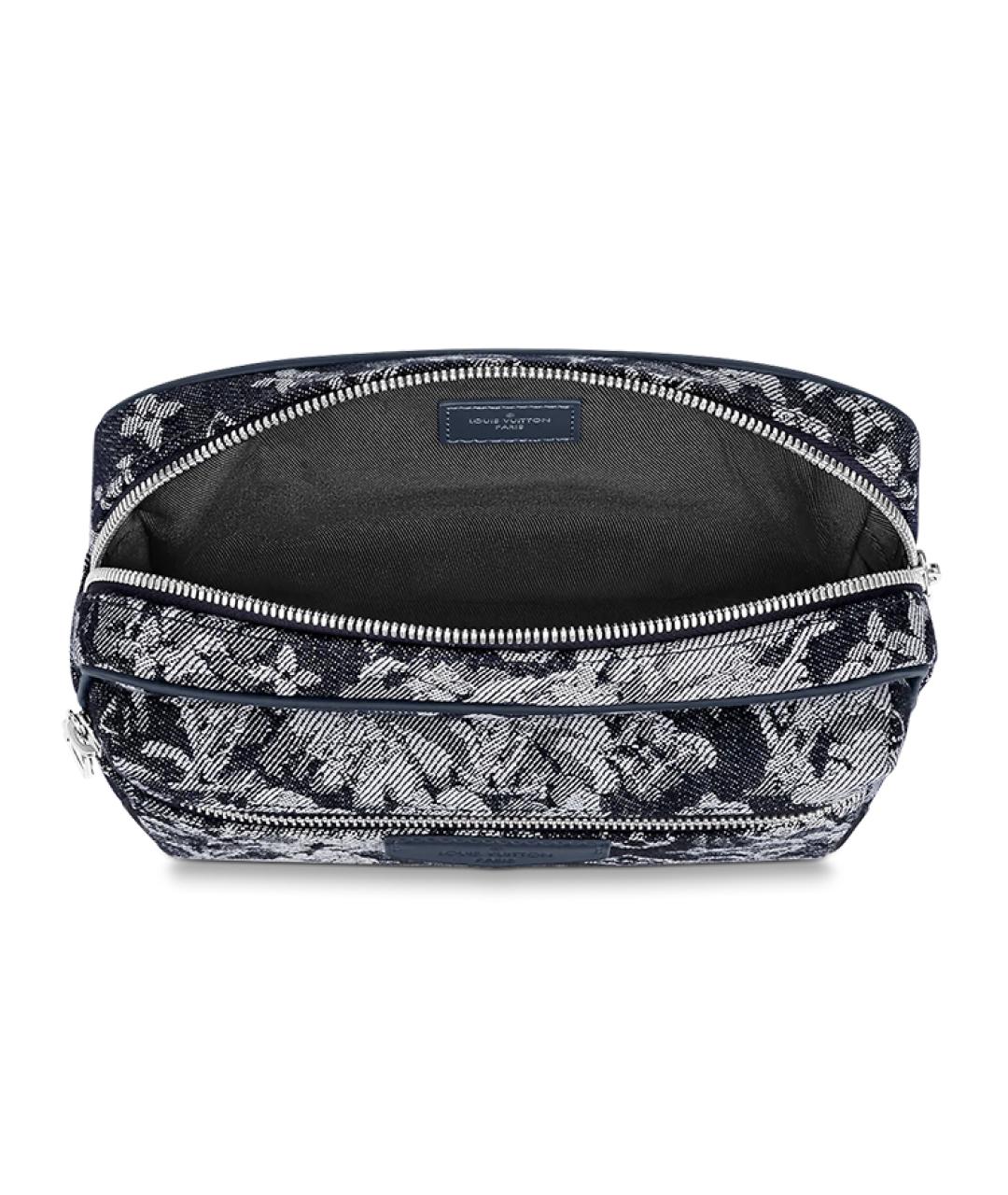 LOUIS VUITTON Темно-синяя поясная сумка, фото 4