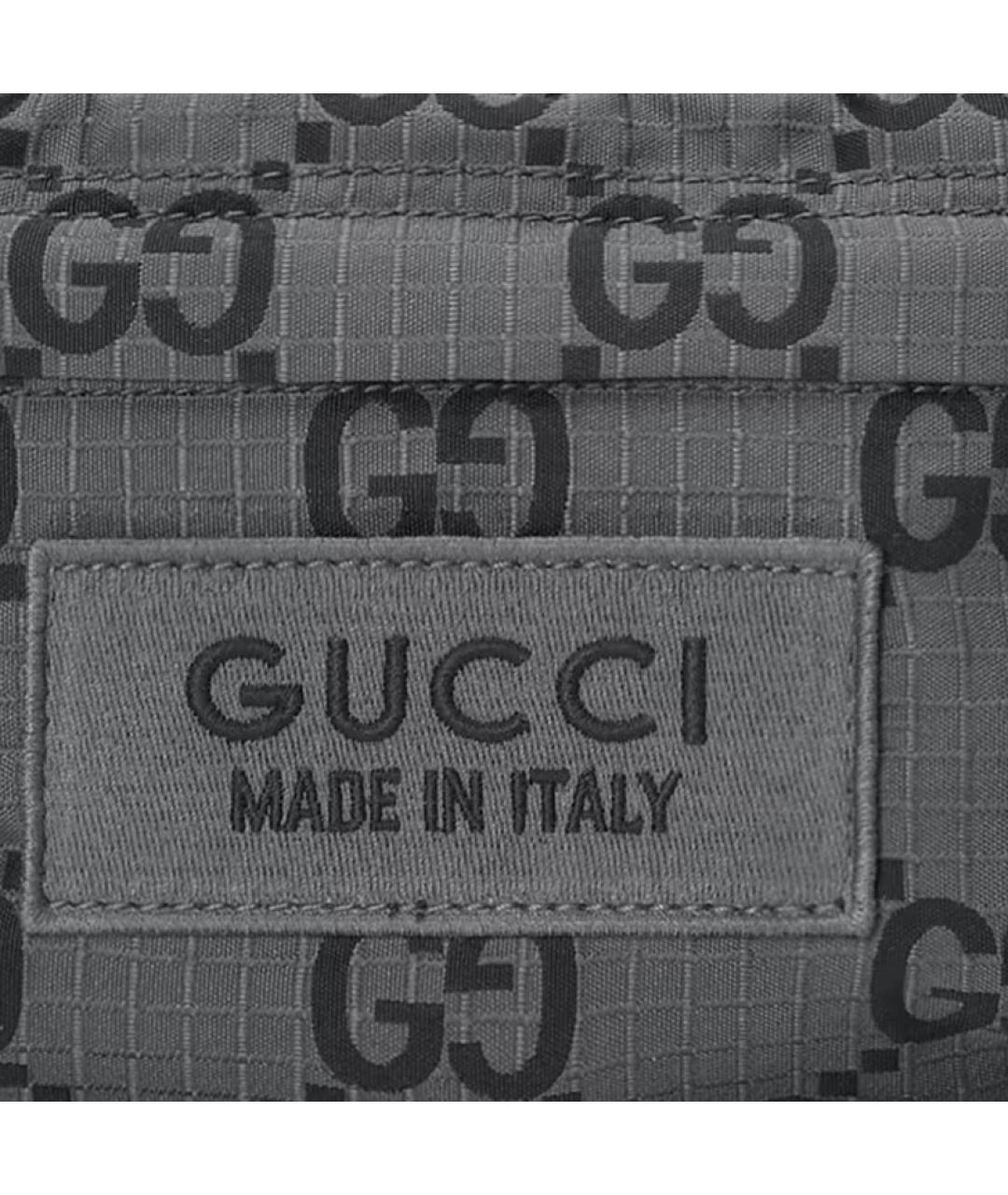 GUCCI Серая поясная сумка, фото 8