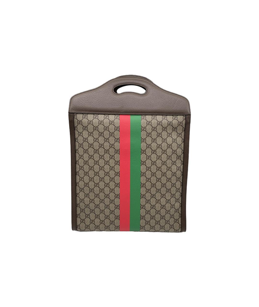 GUCCI Бежевая сумка с короткими ручками, фото 3