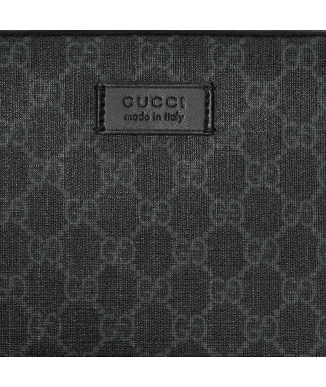 GUCCI Черная барсетка, фото 8