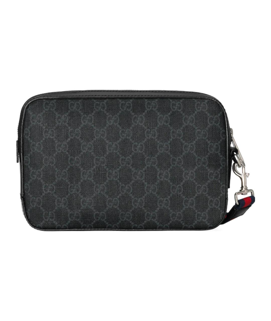 GUCCI Черная барсетка, фото 2