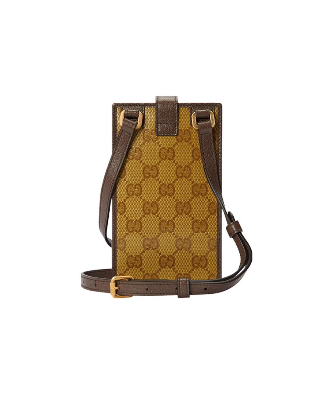 GUCCI Коричневая сумка на плечо, фото 4