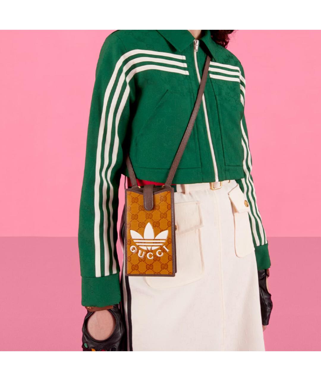 GUCCI Коричневая сумка на плечо, фото 9