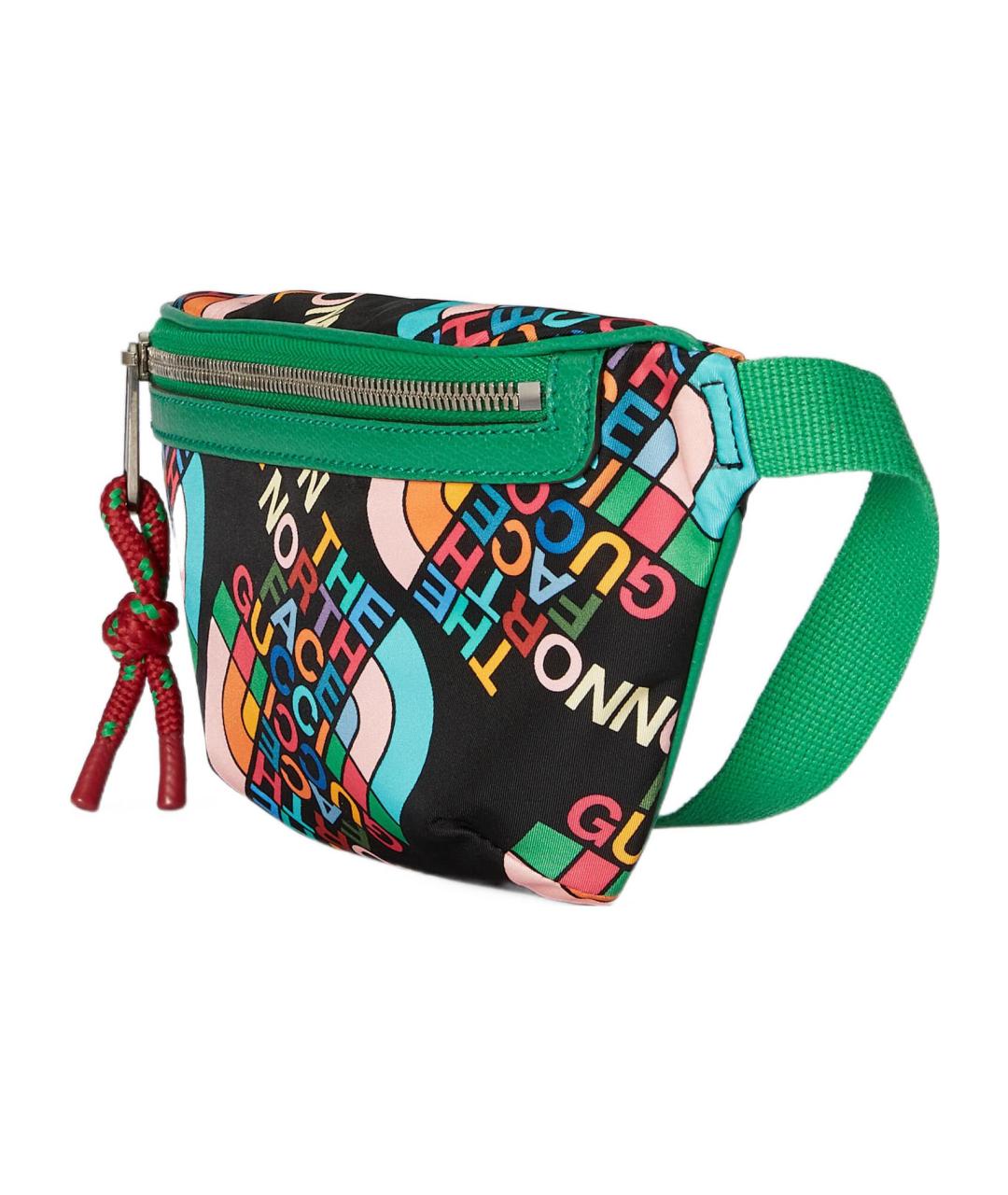 GUCCI Зеленая поясная сумка, фото 2
