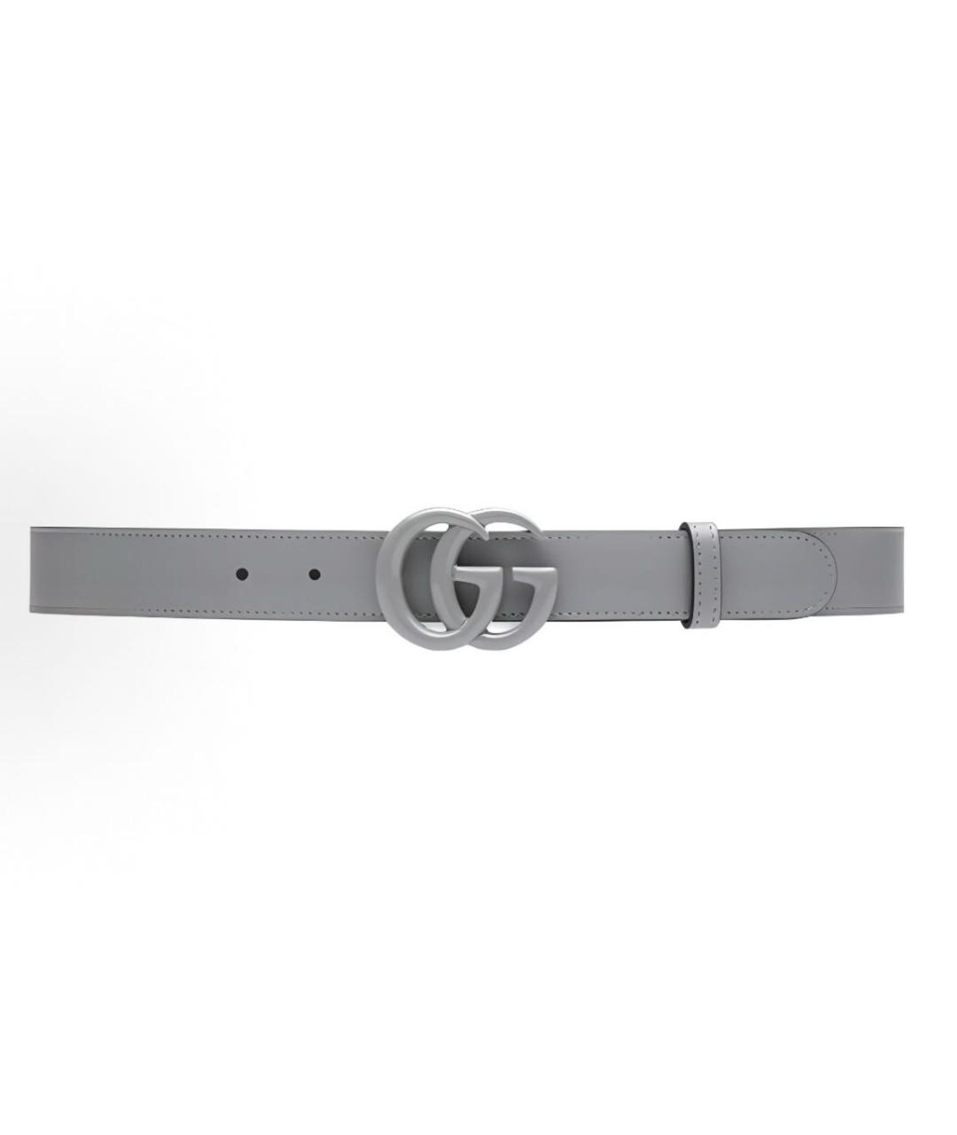 GUCCI Серый ремень, фото 3