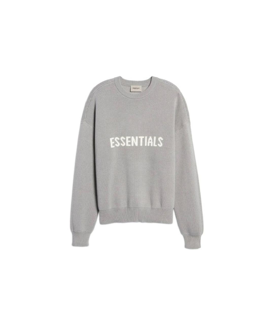 FEAR OF GOD ESSENTIALS Серый джемпер / свитер, фото 1