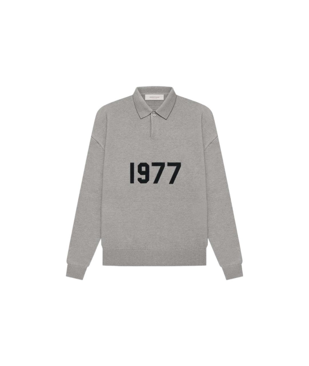 FEAR OF GOD ESSENTIALS Серый джемпер / свитер, фото 1
