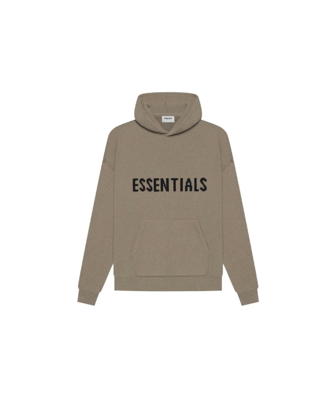 FEAR OF GOD ESSENTIALS Коричневый джемпер / свитер, фото 1