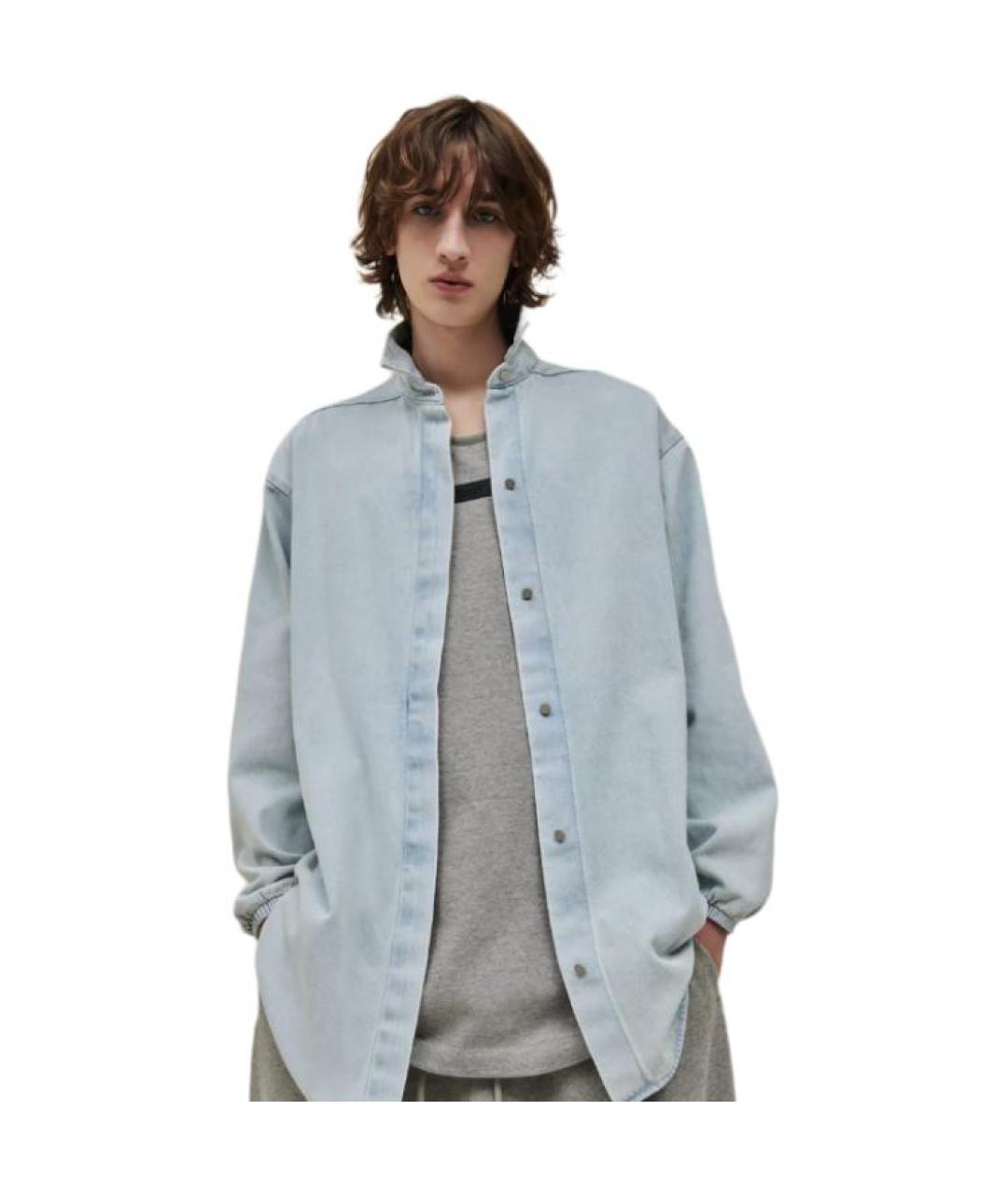 FEAR OF GOD ESSENTIALS Серая хлопковая майка, фото 3