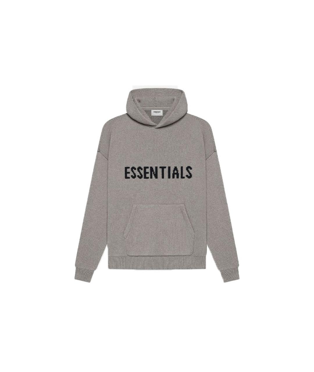 FEAR OF GOD ESSENTIALS Серый джемпер / свитер, фото 1