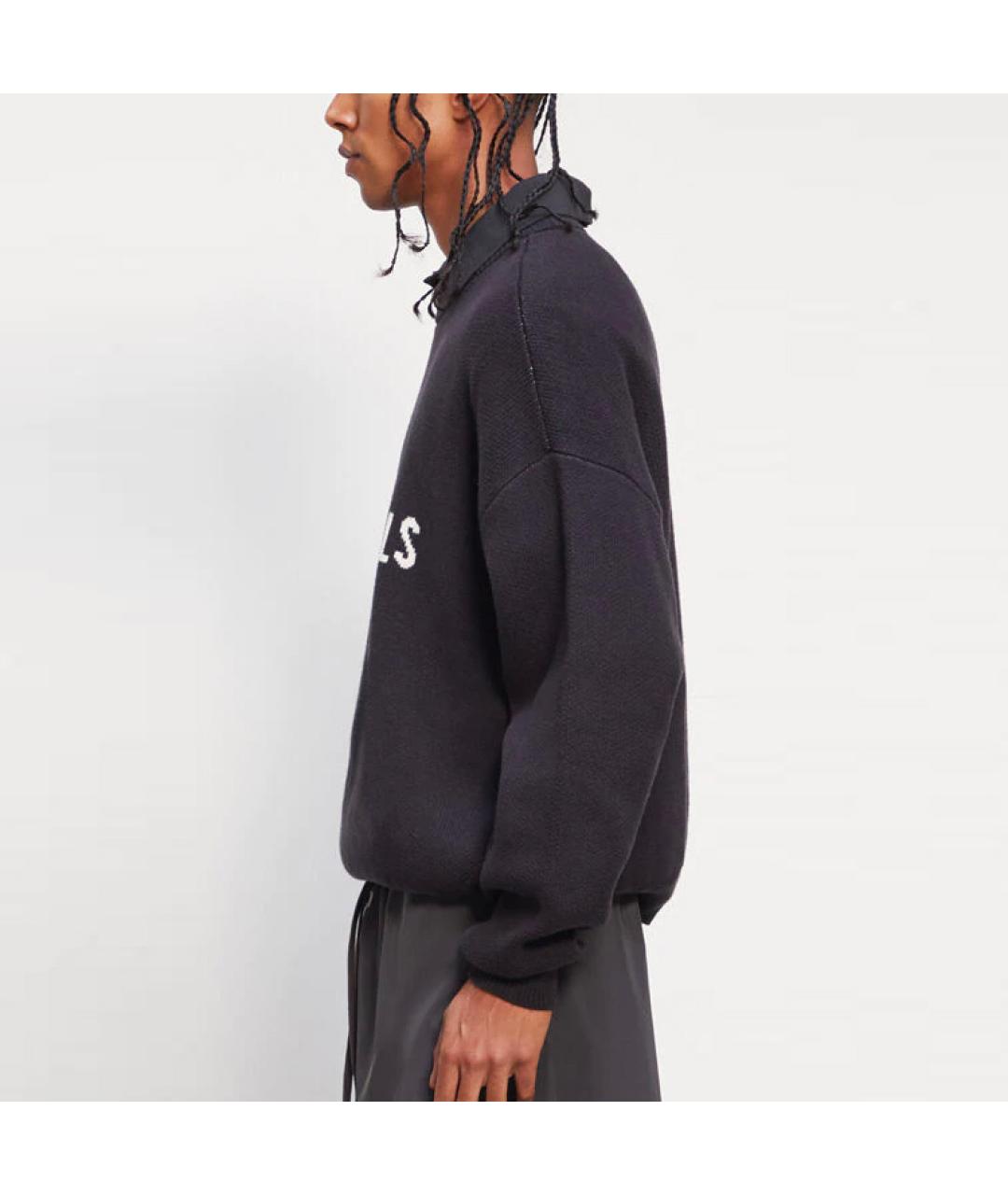FEAR OF GOD ESSENTIALS Черный джемпер / свитер, фото 4