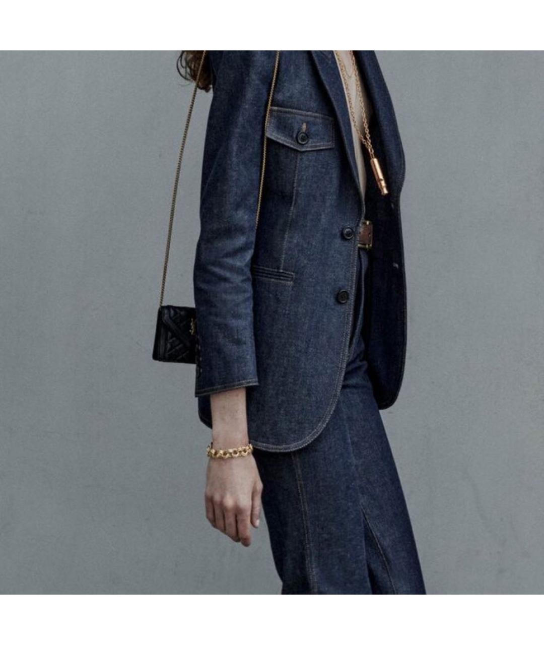 SAINT LAURENT Сумка через плечо из лакированной кожи, фото 6