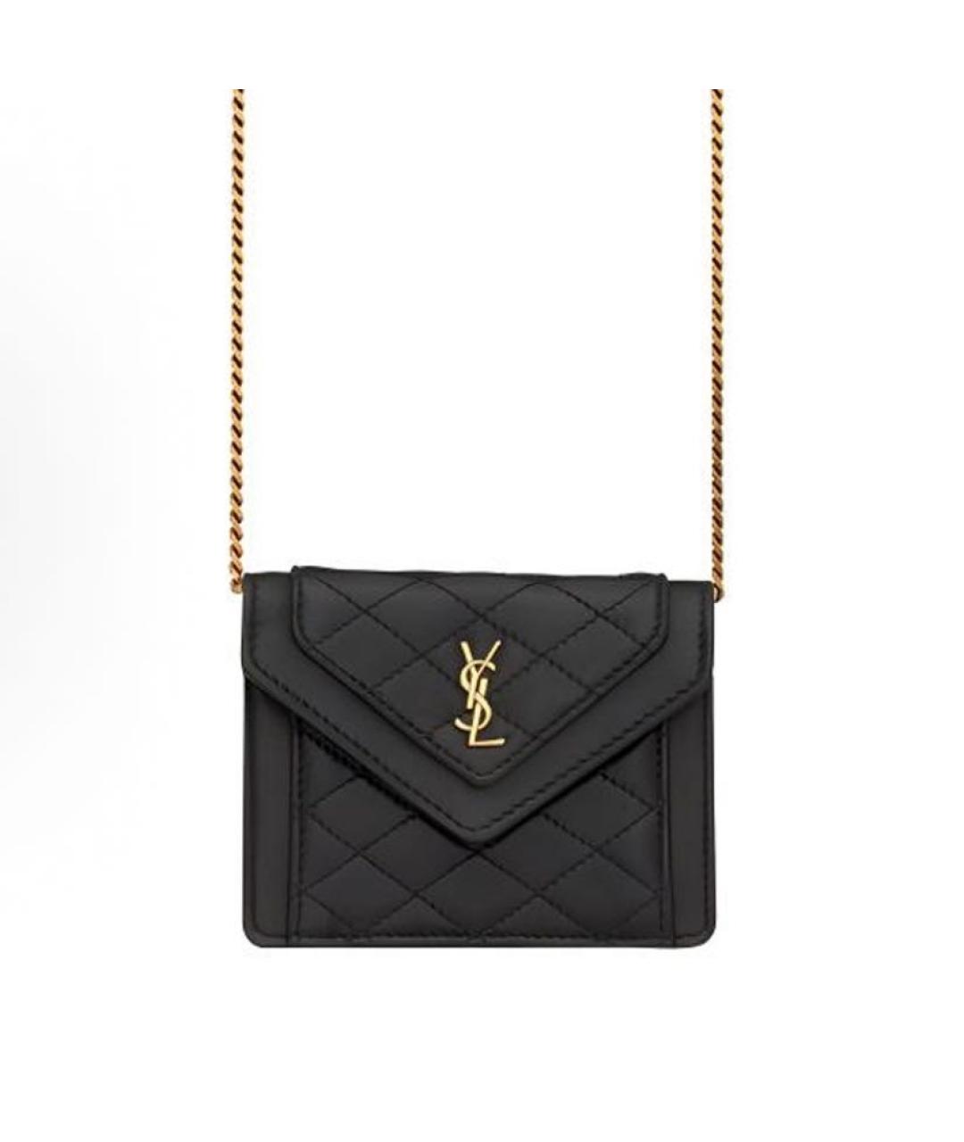 SAINT LAURENT Сумка через плечо из лакированной кожи, фото 7