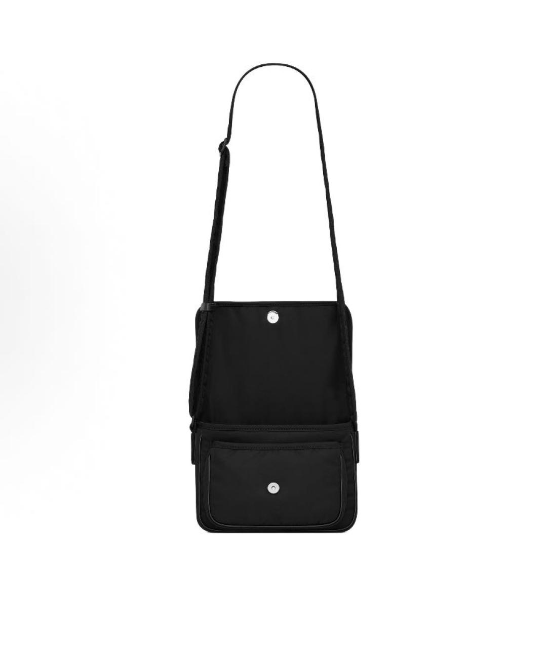 SAINT LAURENT Черная сумка на плечо, фото 5