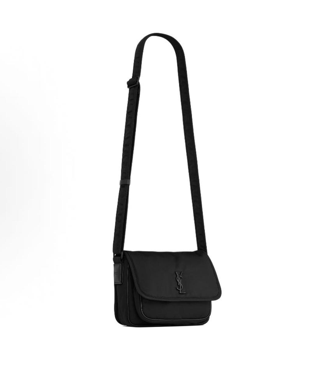 SAINT LAURENT Черная сумка на плечо, фото 7