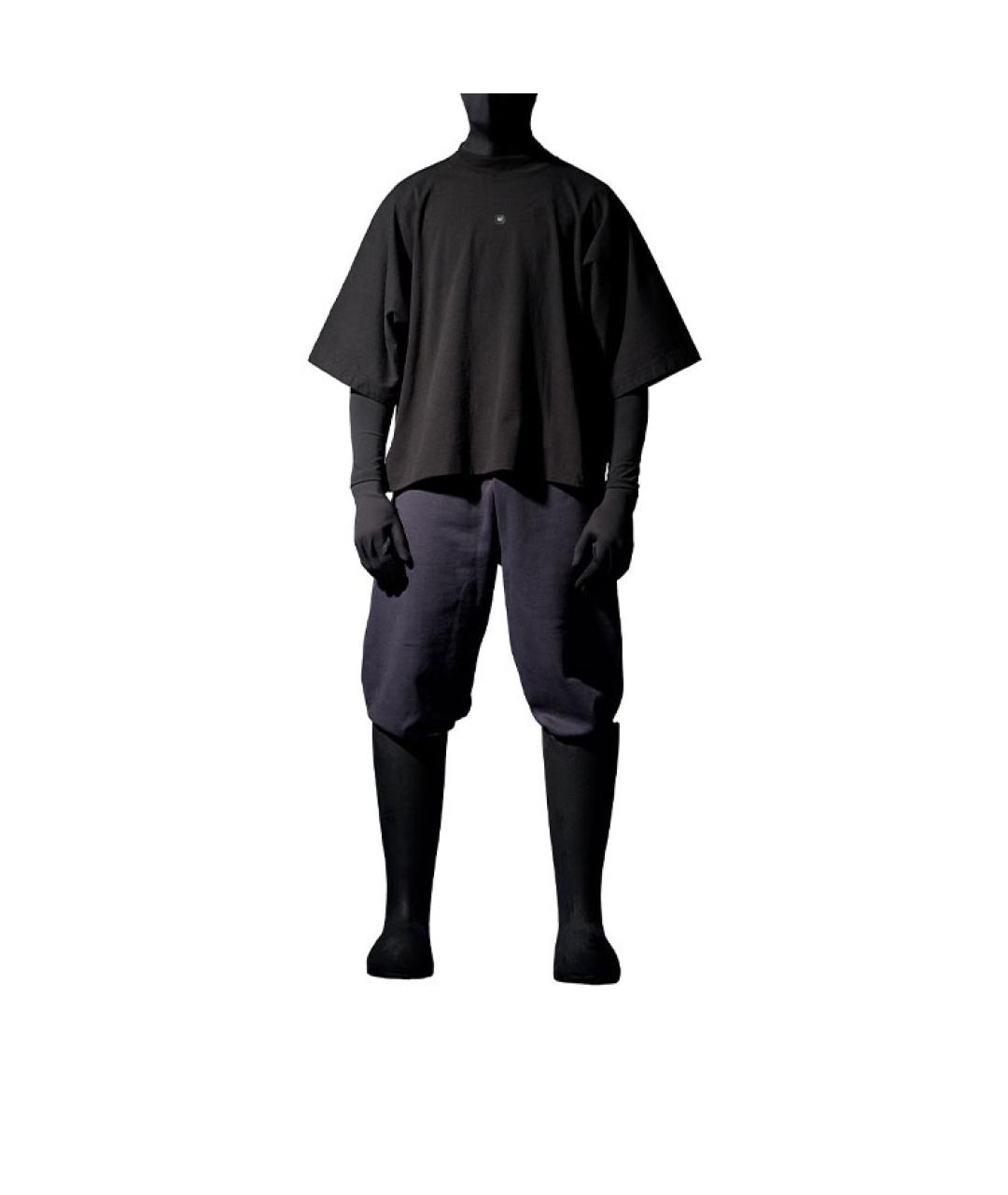 YEEZY Серая хлопковая футболка, фото 5