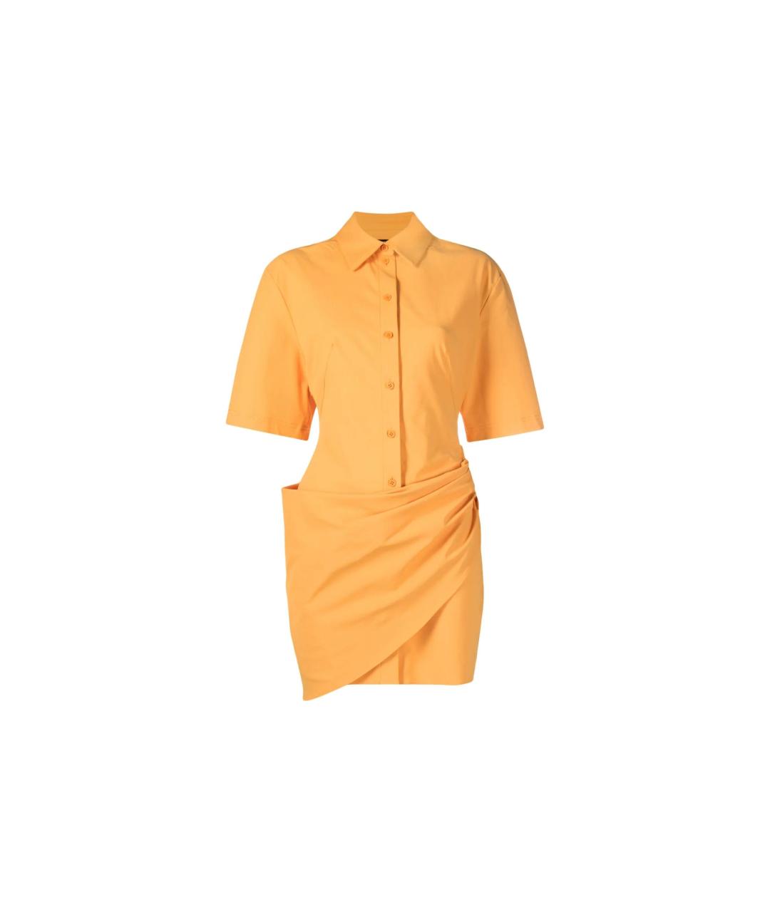 JACQUEMUS Оранжевое повседневное платье, фото 1