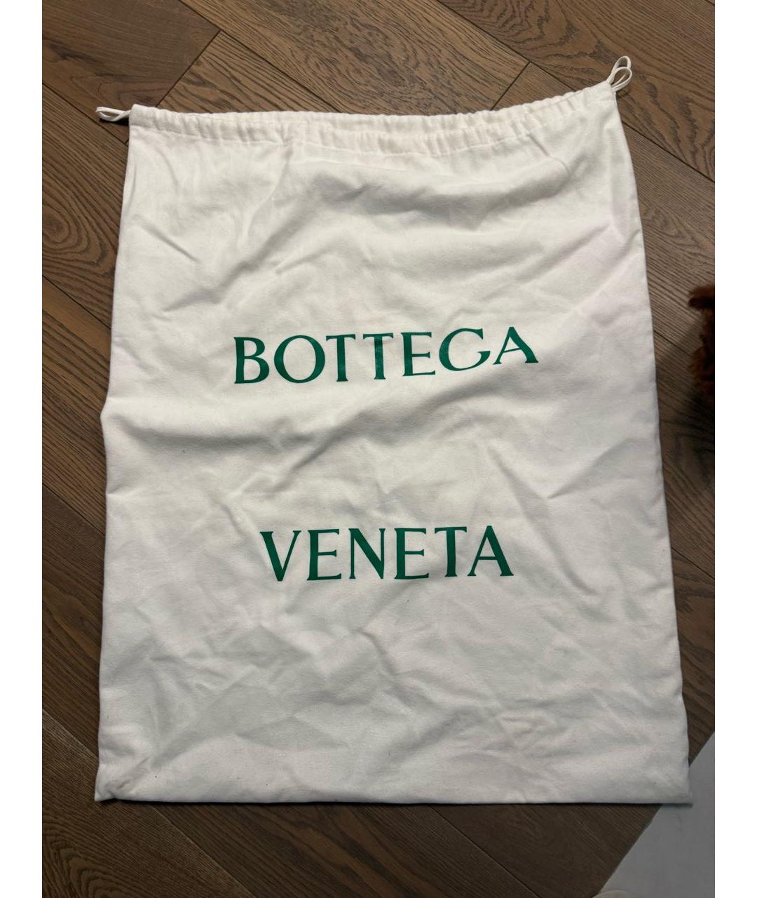 BOTTEGA VENETA Бежевая замшевая сумка тоут, фото 7