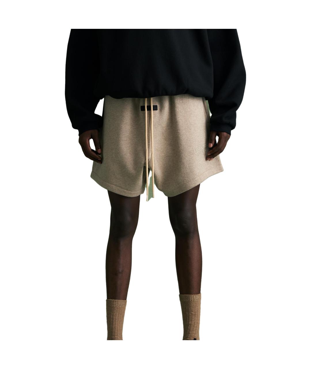 FEAR OF GOD ESSENTIALS Бежевые шорты, фото 3