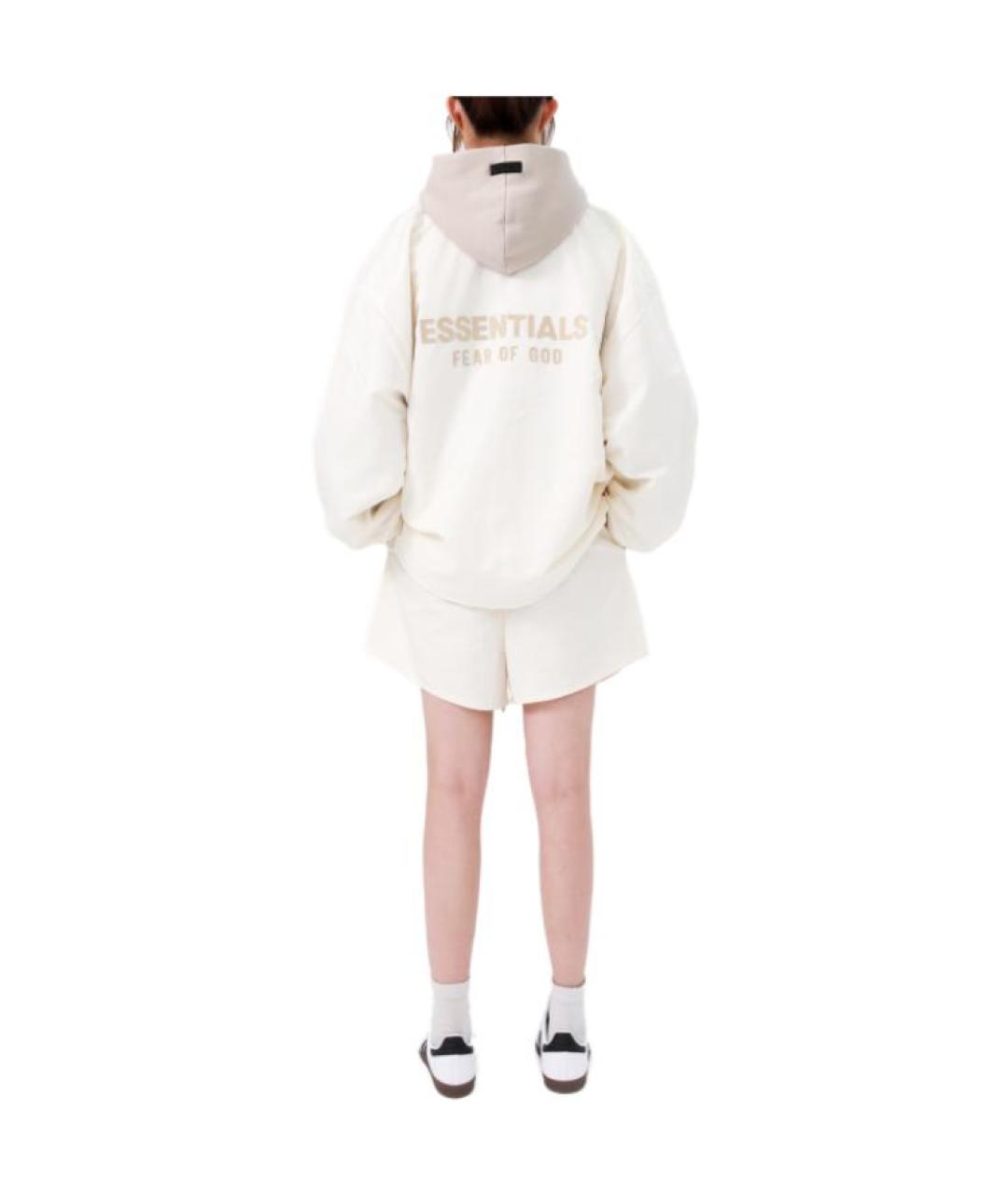 FEAR OF GOD ESSENTIALS Белые шорты, фото 4