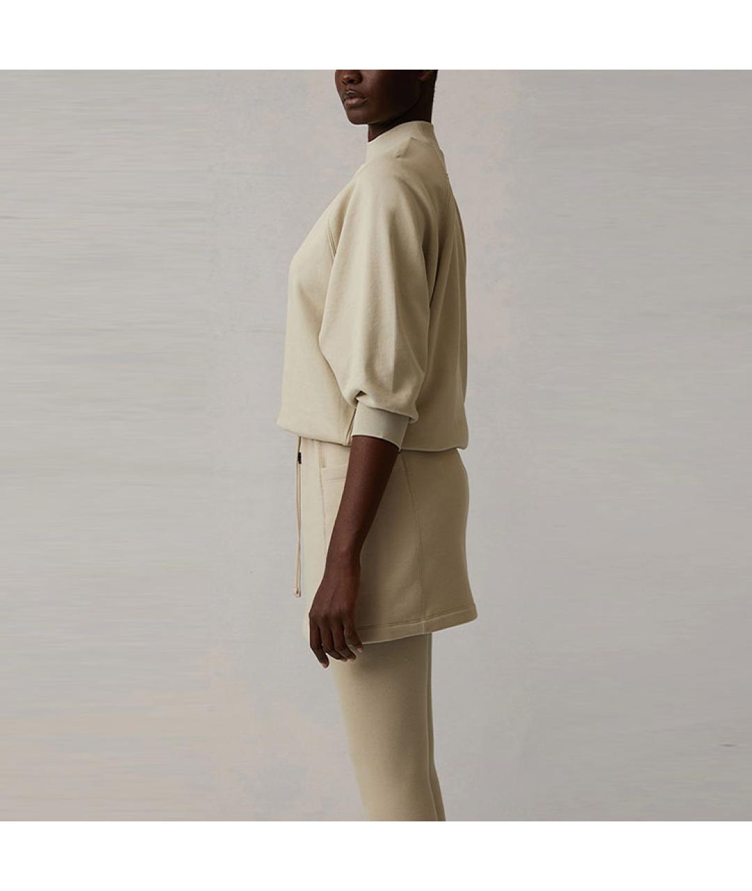 FEAR OF GOD ESSENTIALS Бежевая юбка-шорты, фото 5