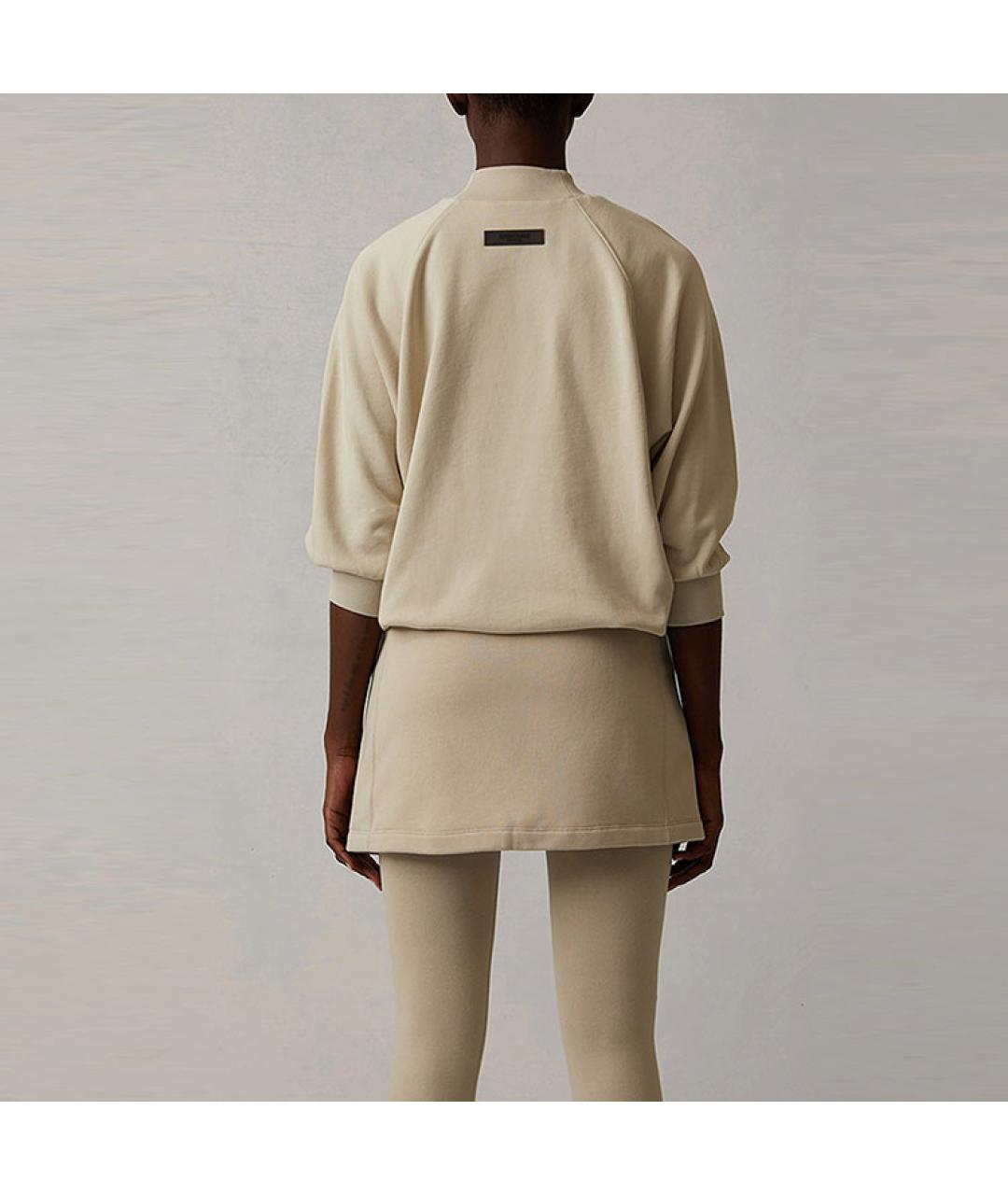 FEAR OF GOD ESSENTIALS Бежевая юбка-шорты, фото 4