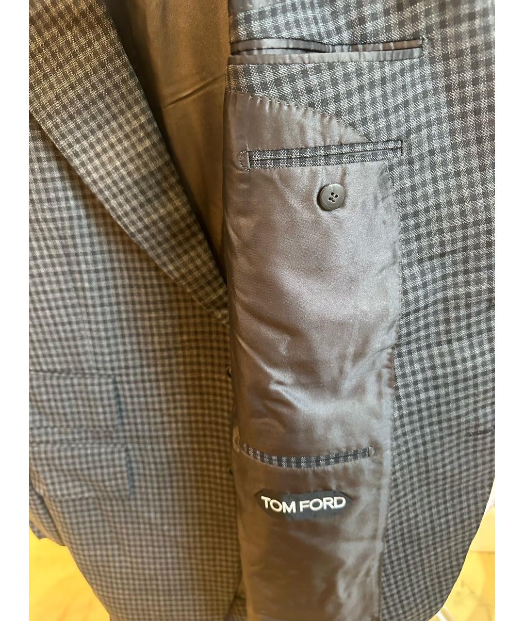 TOM FORD Черный классический костюм, фото 5