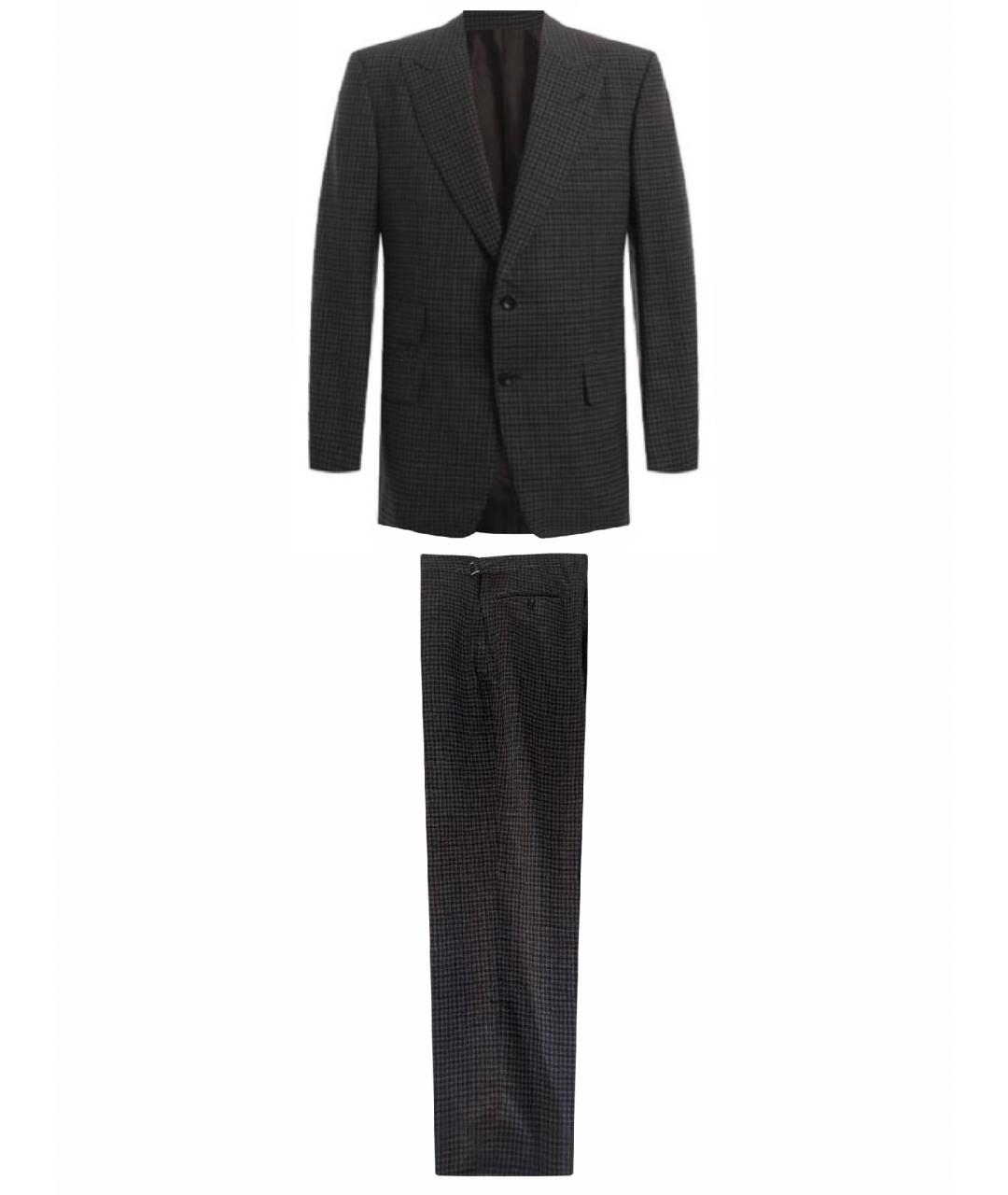 TOM FORD Черный классический костюм, фото 1