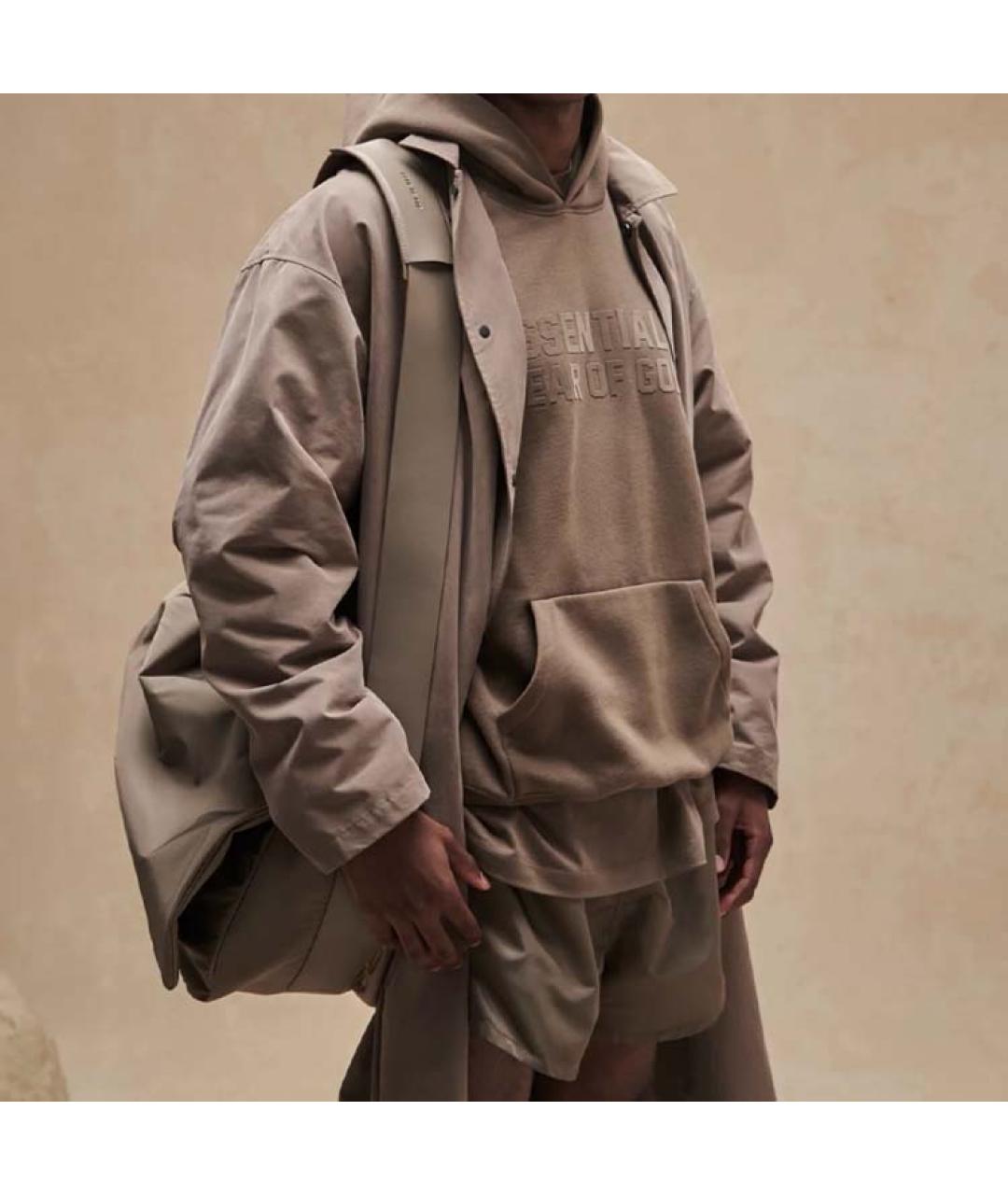 FEAR OF GOD ESSENTIALS Коричневые шорты, фото 3