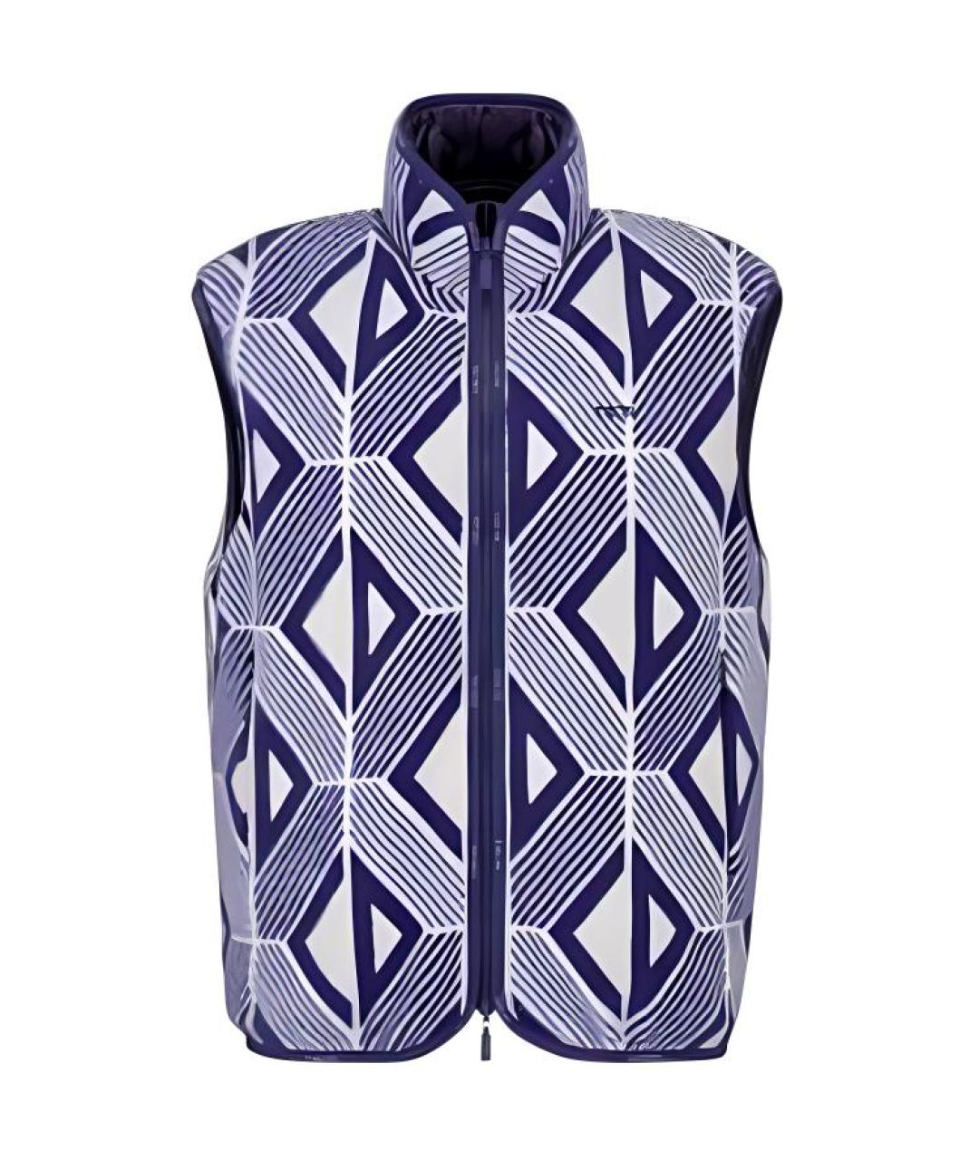 CHRISTIAN DIOR Синий жилет, фото 1