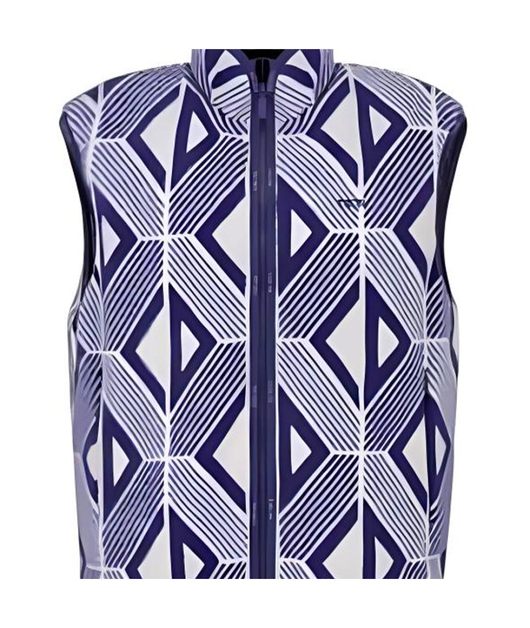 CHRISTIAN DIOR Синий жилет, фото 5