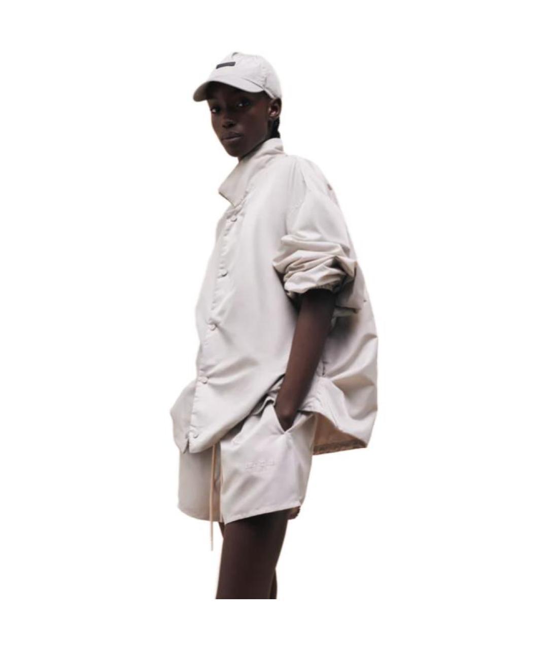 FEAR OF GOD ESSENTIALS Серые хлопковые шорты, фото 7