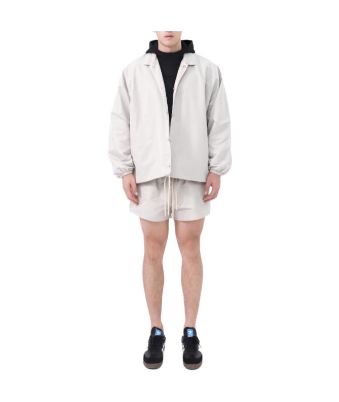 FEAR OF GOD ESSENTIALS Серые хлопковые шорты, фото 3