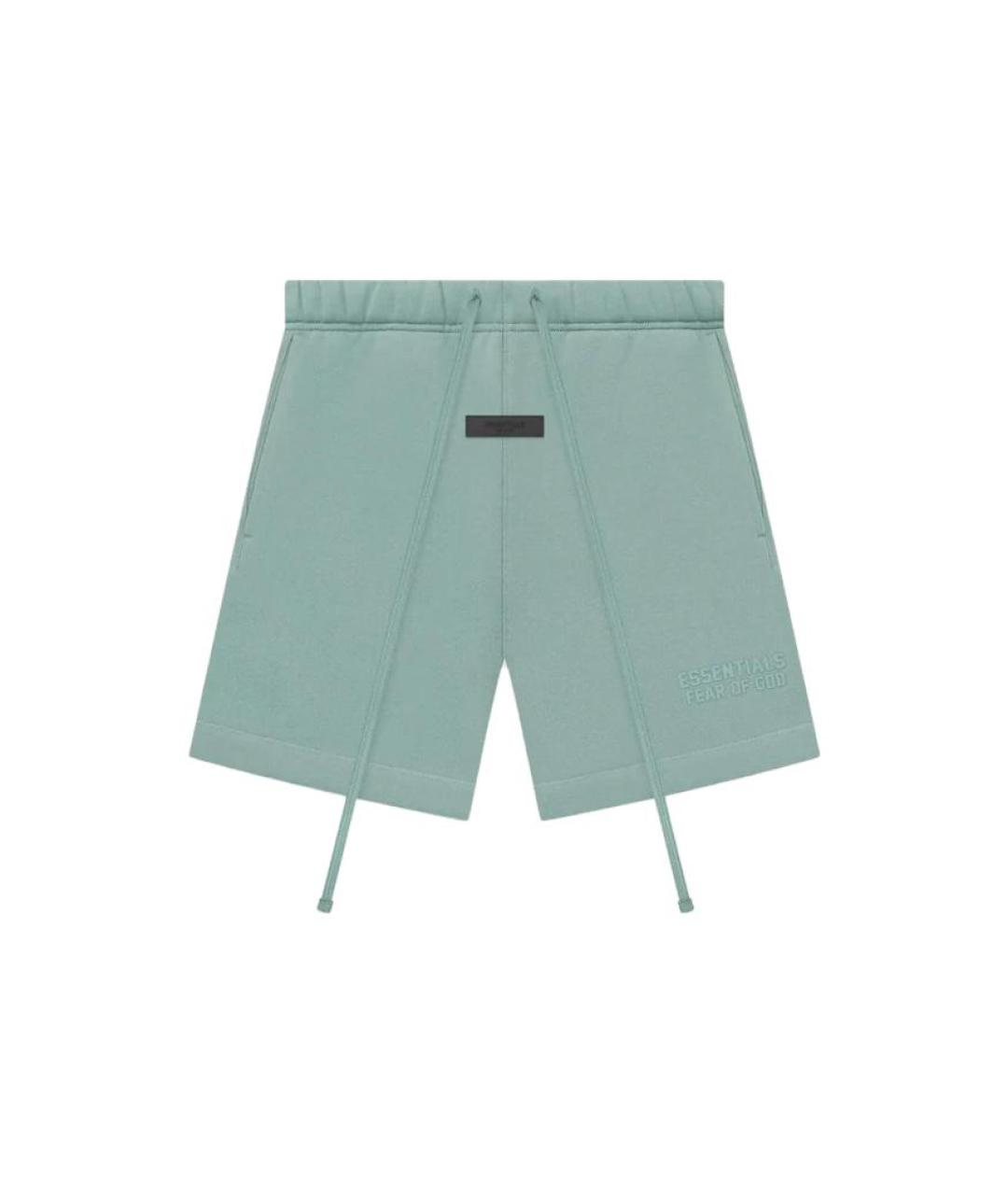 FEAR OF GOD ESSENTIALS Голубые хлопковые шорты, фото 1