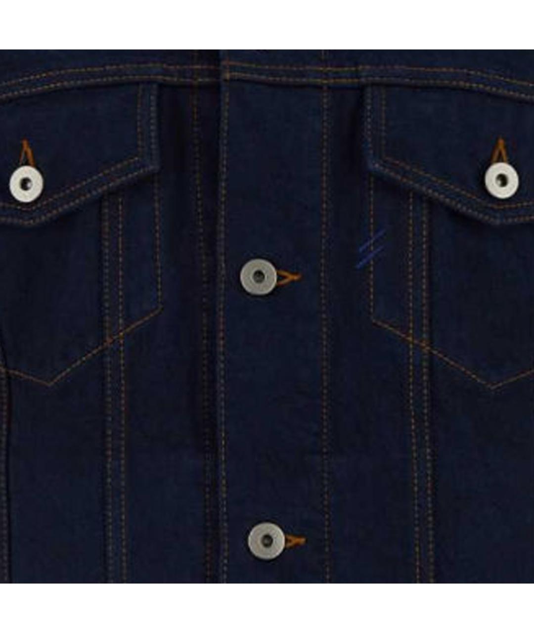 BURBERRY Темно-синяя куртка, фото 7