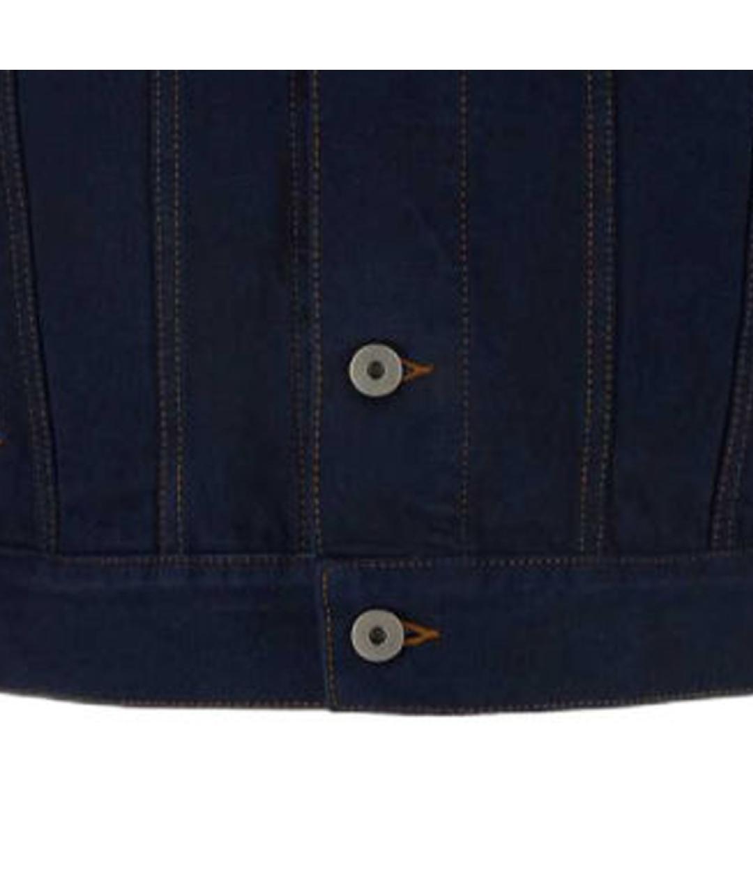 BURBERRY Темно-синяя куртка, фото 5