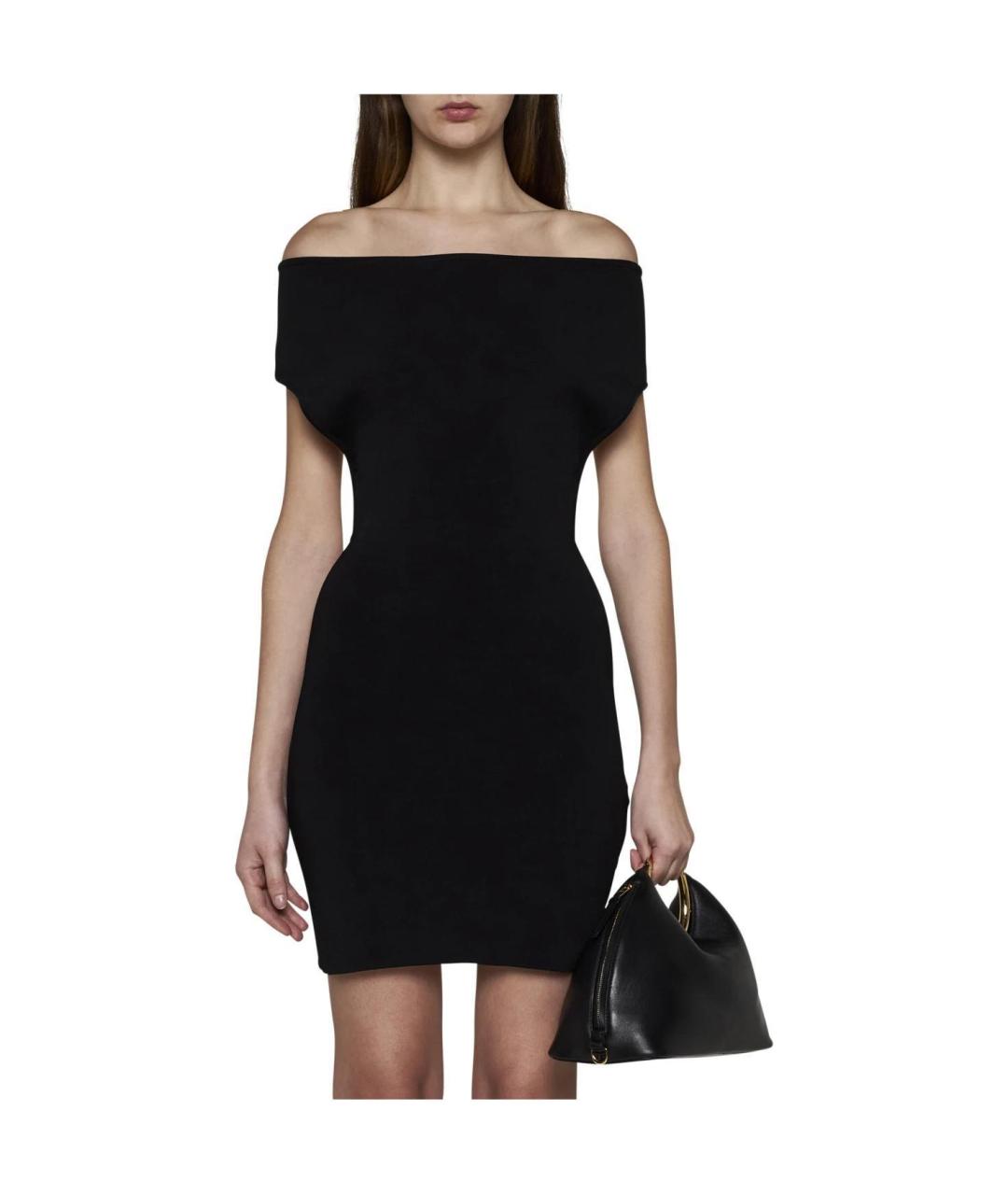 JACQUEMUS Черное повседневное платье, фото 3