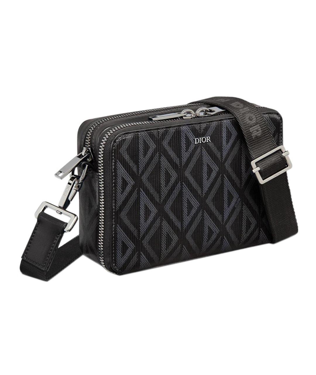 CHRISTIAN DIOR Черная сумка на плечо, фото 3