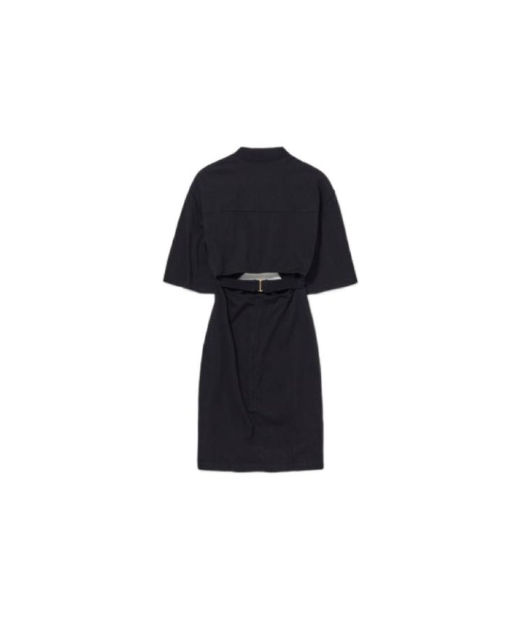 JACQUEMUS Черное повседневное платье, фото 2