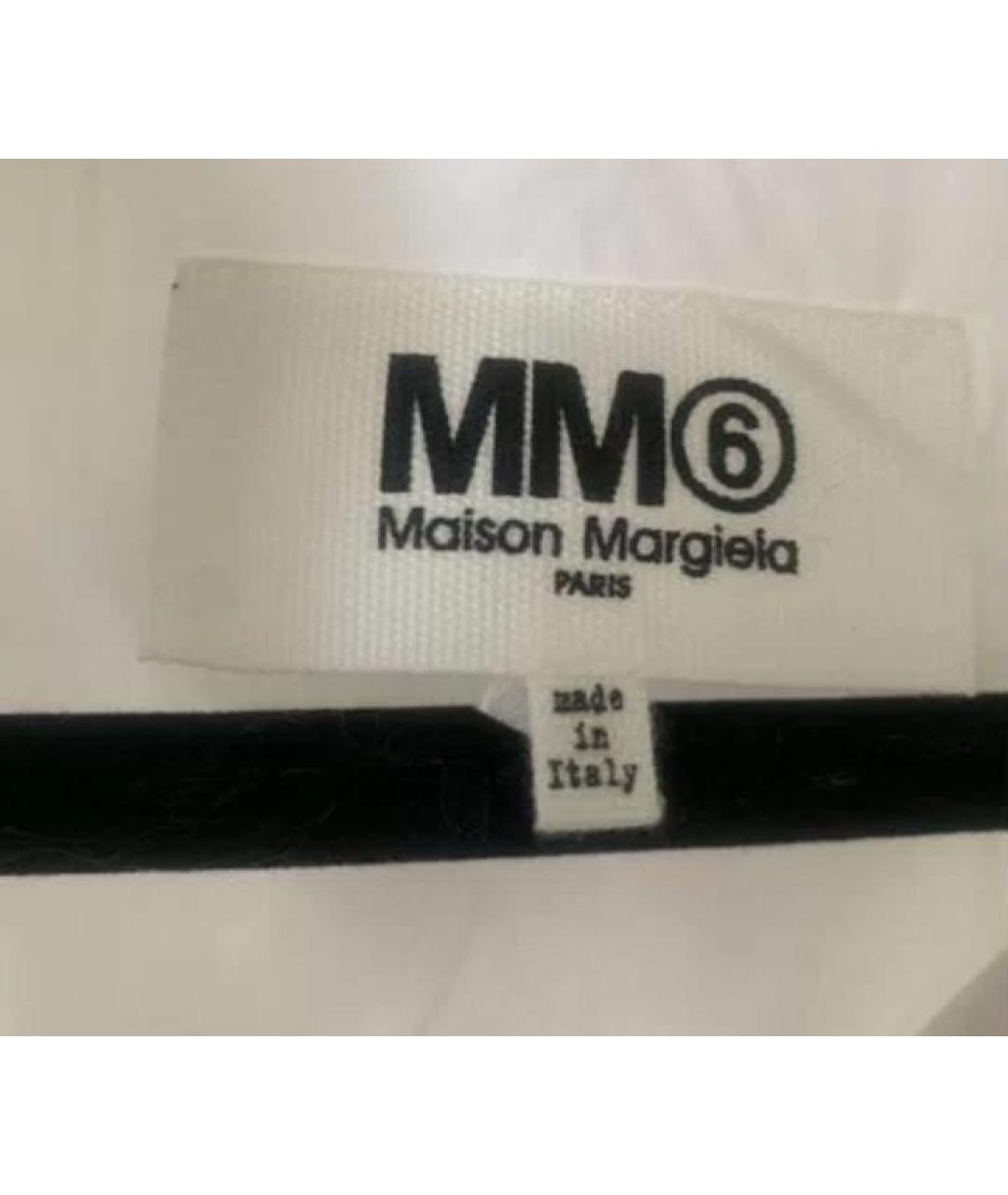 MAISON MARGIELA Белое повседневное платье, фото 6