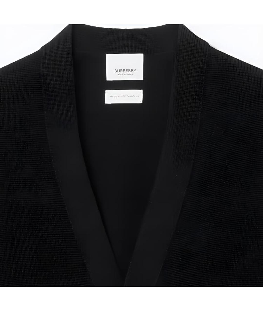 BURBERRY Черный кардиган, фото 5