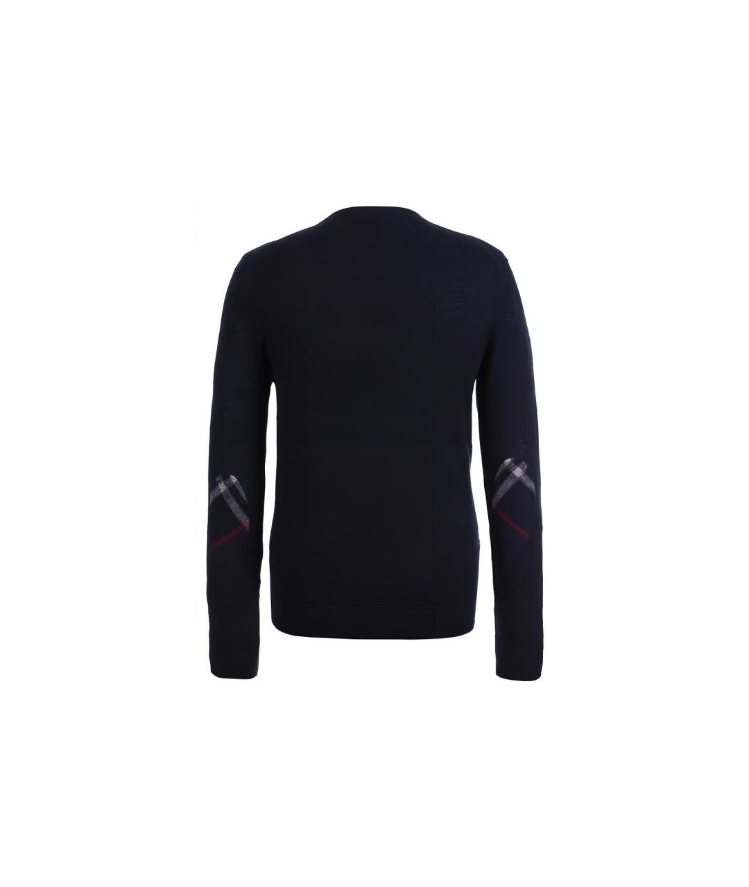 BURBERRY Темно-синий джемпер / свитер, фото 2